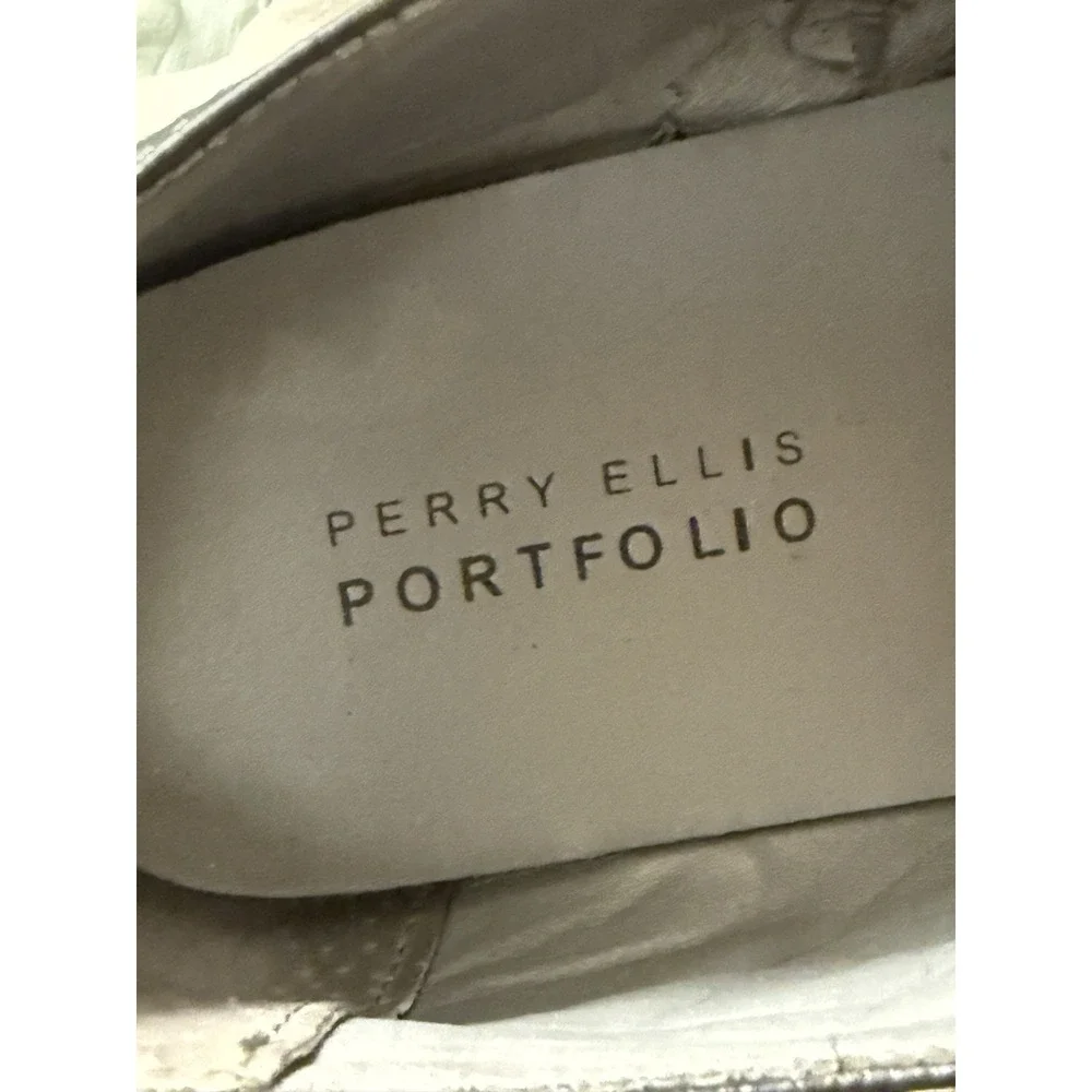 Perry Ellis‎ Portfolio 'Daniel' Wingtip Faux Leather Oxfords Shoes Men's Size 9
